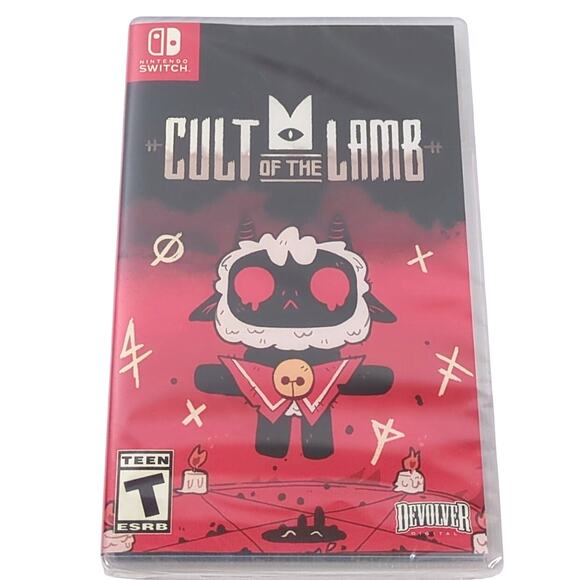 Cult of the Lamb Nintendo Switch NIB Brand New Game Factory Sealed Rogue LIke - Picture 1 of 2